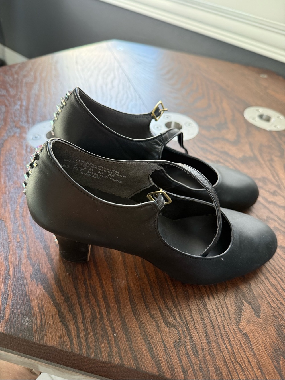 Black Capezio Character Heels